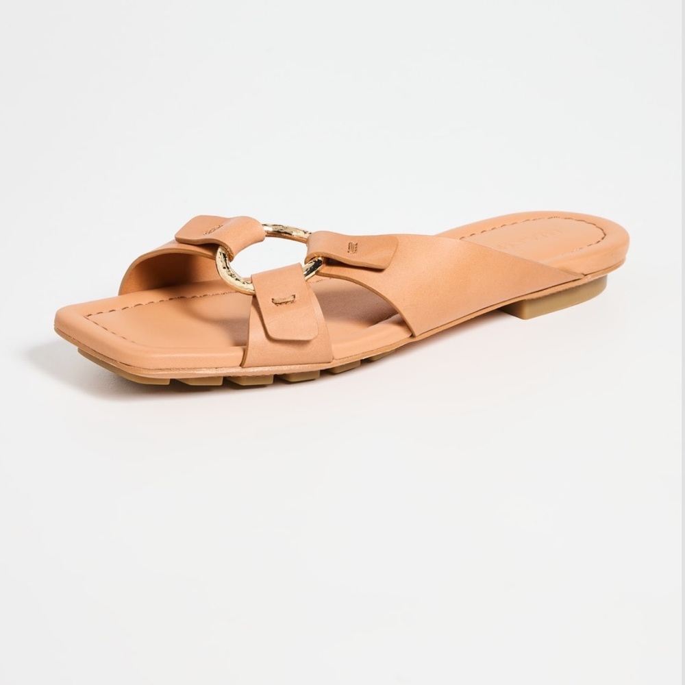 Ulla Johnson Anya rust copper slide